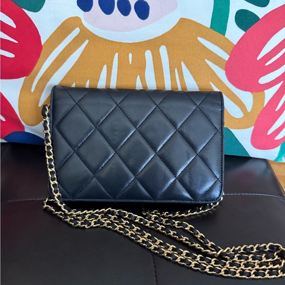 Chanel Black golden class wallet on chain - Picture 16 of 16